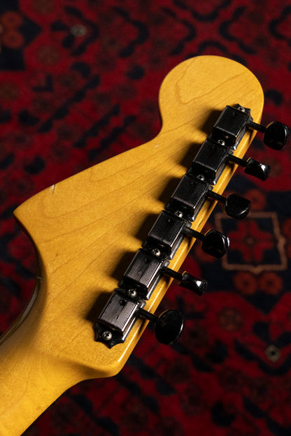 2004 Fender Jaguar JG66 MH, Order, Ebony Fretboard, Matching Headstock, Gunmetal Hardware, Black, Alder, Non Catalog