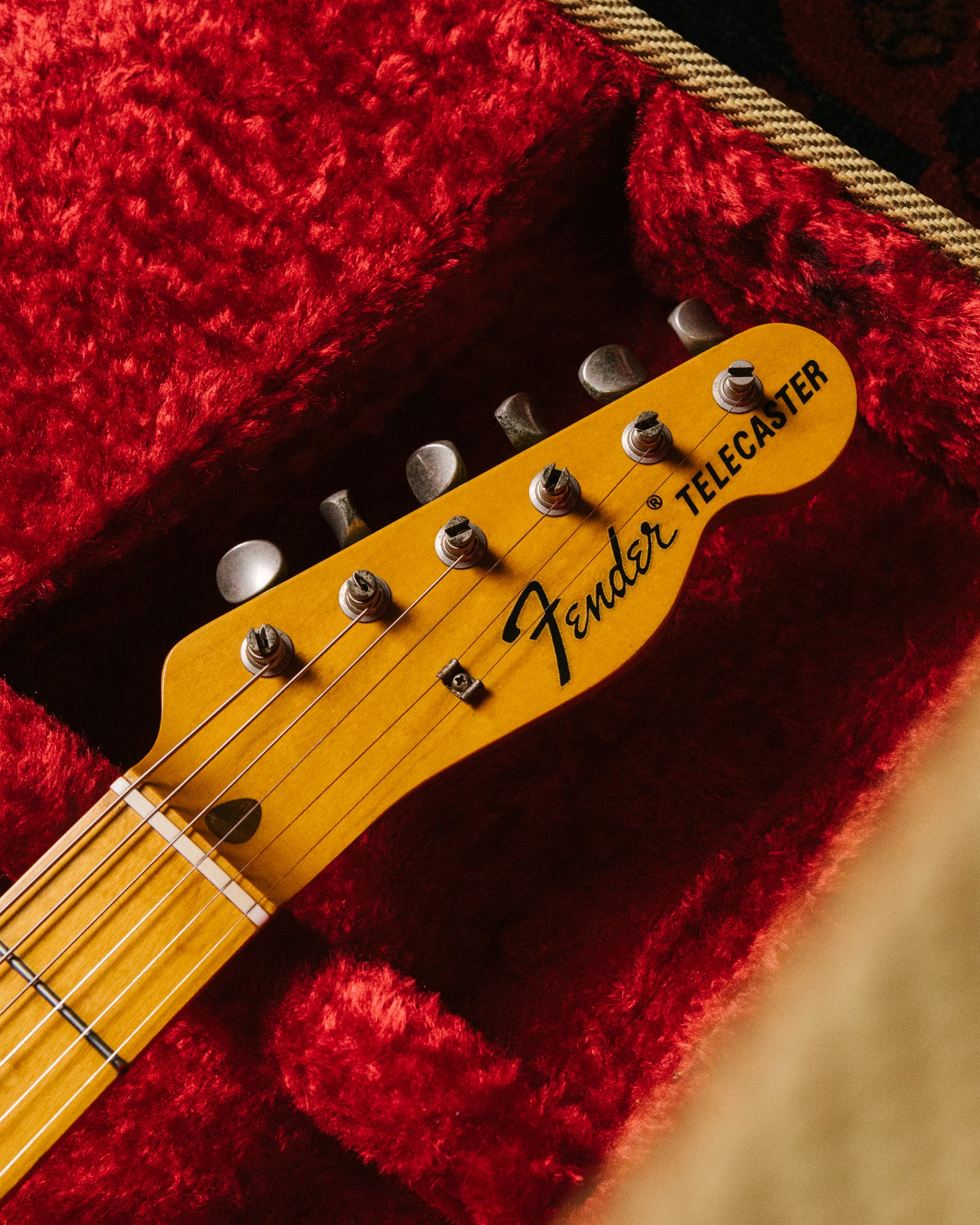 2012 Fender Telecaster TL69-SPL JRD, 30th Anniversary, Japanese Red Floral Paisley, 1987 TL69 Neck