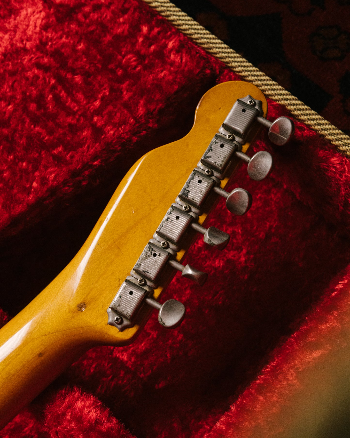 2012 Fender Telecaster TL69-SPL JRD, 30th Anniversary, Japanese Red Floral Paisley, 1987 TL69 Neck