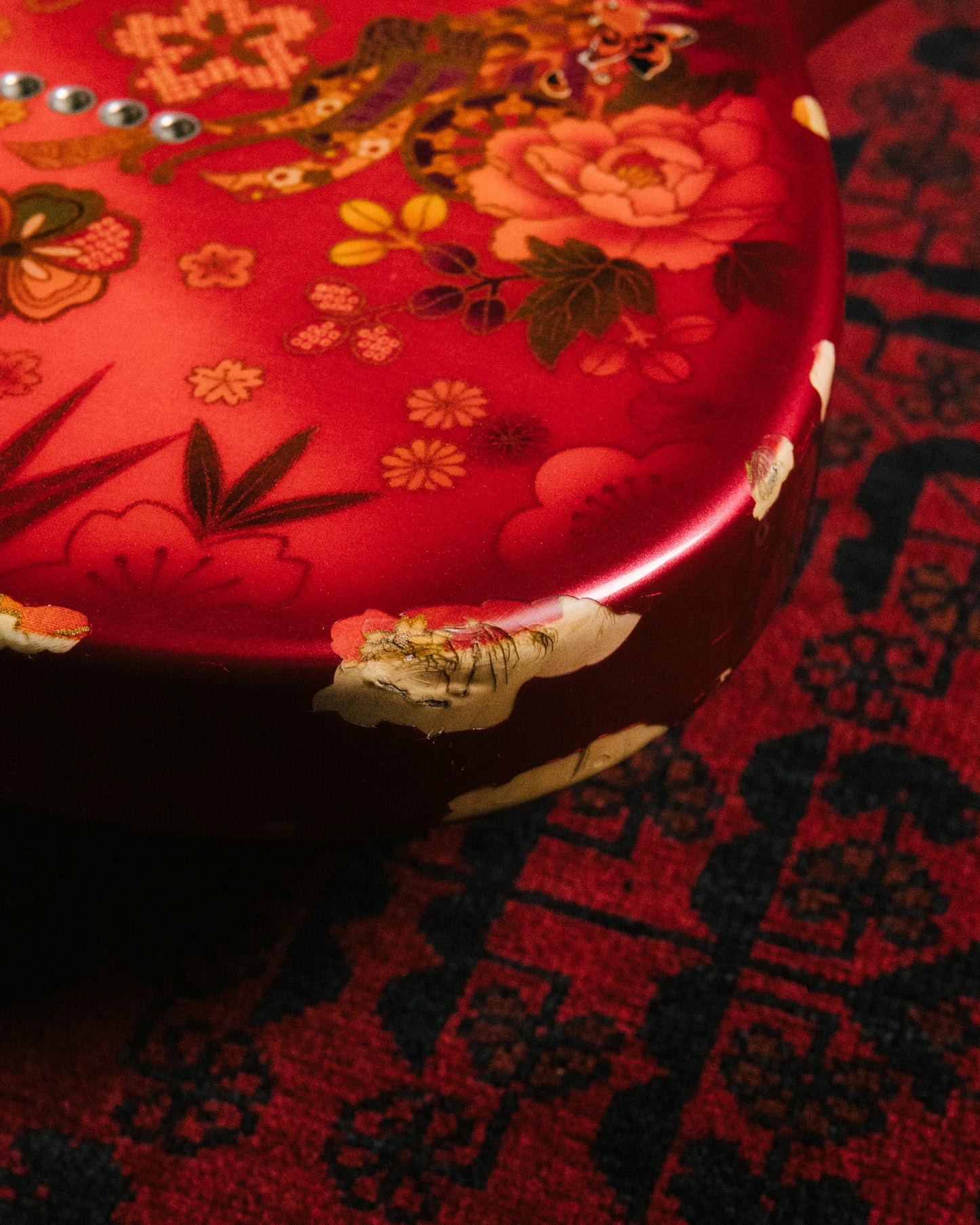 2012 Fender Telecaster TL69-SPL JRD, 30th Anniversary, Japanese Red Floral Paisley, 1987 TL69 Neck