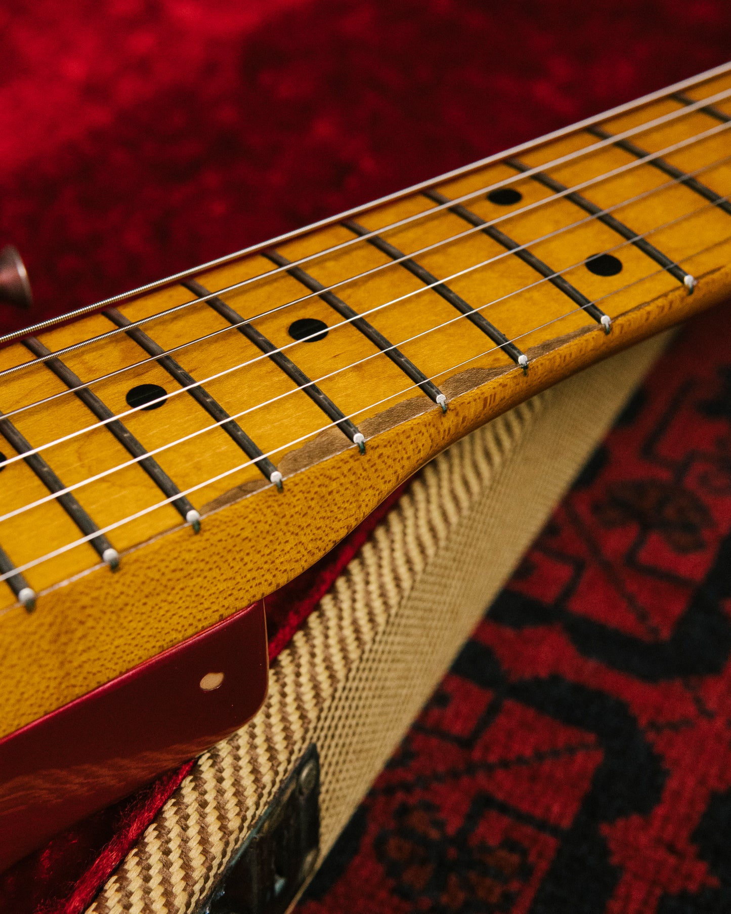 2012 Fender Telecaster TL69-SPL JRD, 30th Anniversary, Japanese Red Floral Paisley, 1987 TL69 Neck