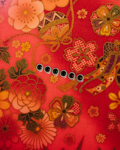 2012 Fender Telecaster TL69-SPL JRD, 30th Anniversary, Japanese Red Floral Paisley, 1987 TL69 Neck