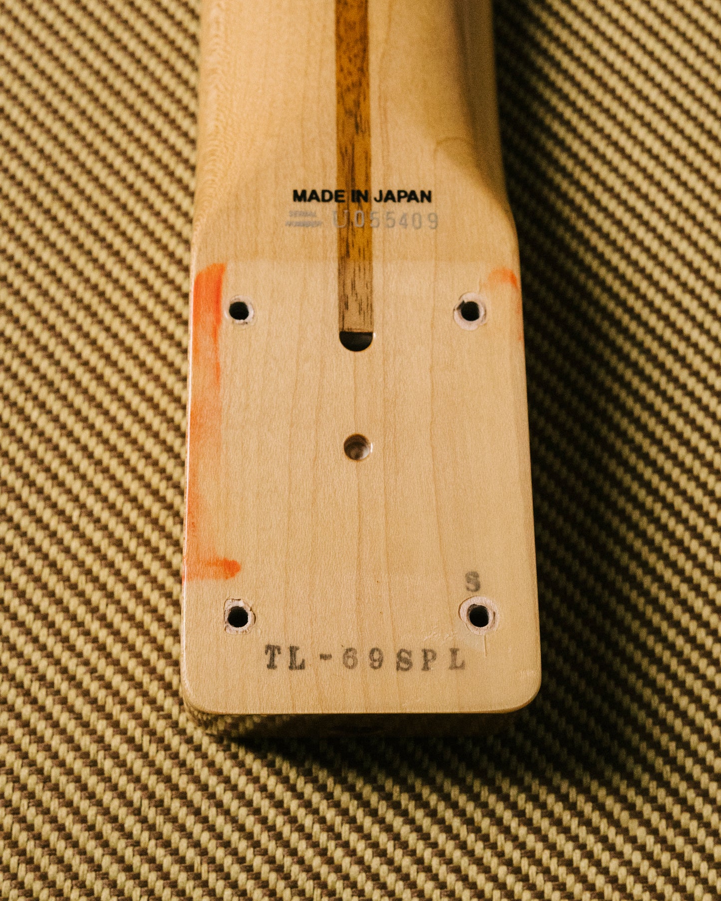 2012 Fender Telecaster TL69-SPL JRD, 30th Anniversary, Japanese Red Floral Paisley, 1987 TL69 Neck