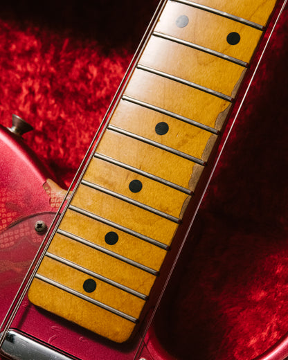 2012 Fender Telecaster TL69-SPL JRD, 30th Anniversary, Japanese Red Floral Paisley, 1987 TL69 Neck