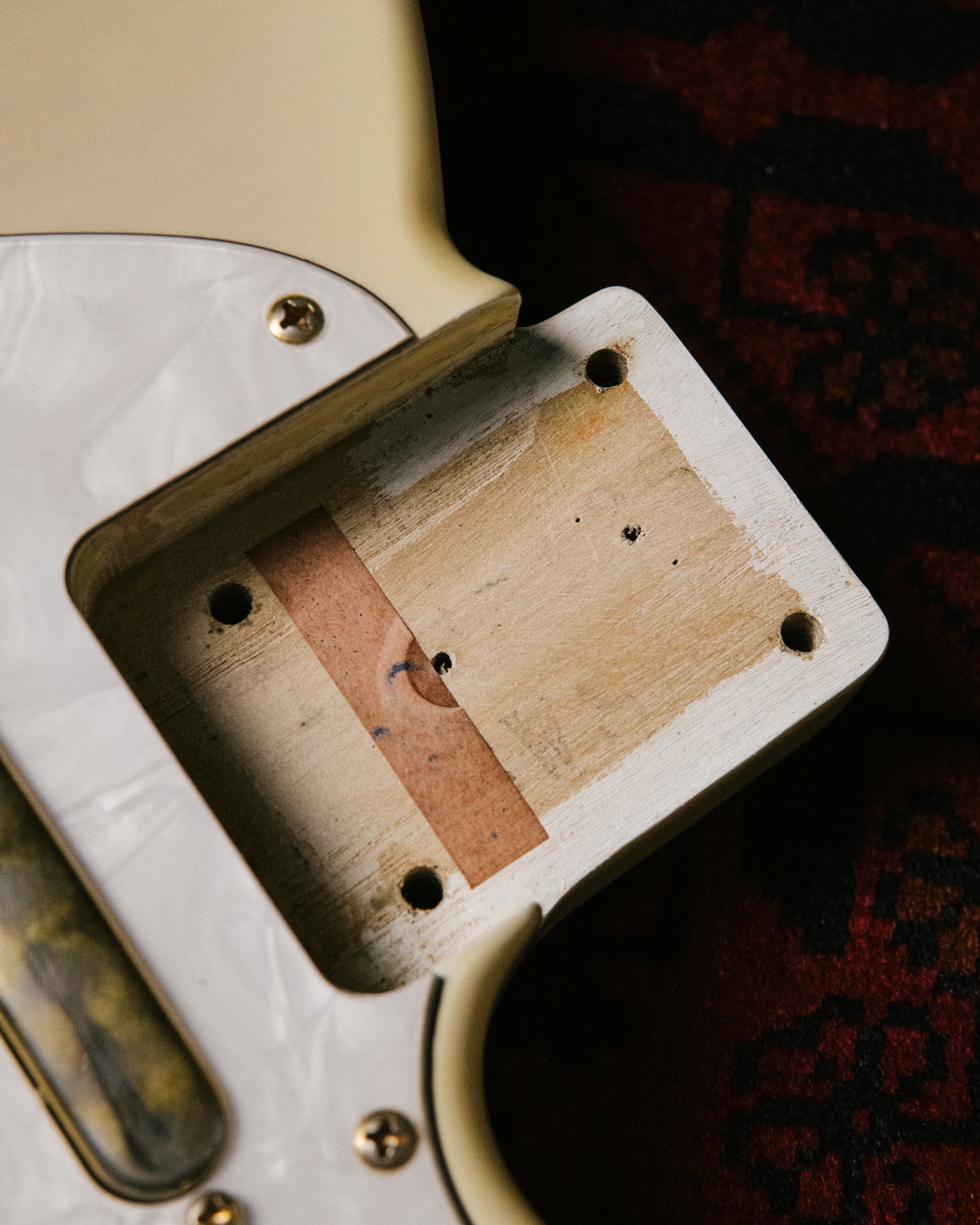 1996 Fender TLR-135RK Richie Kotzen Signature Telecaster, Non-Catalog, See-Through White Sunburst (SWS), DiMarzio