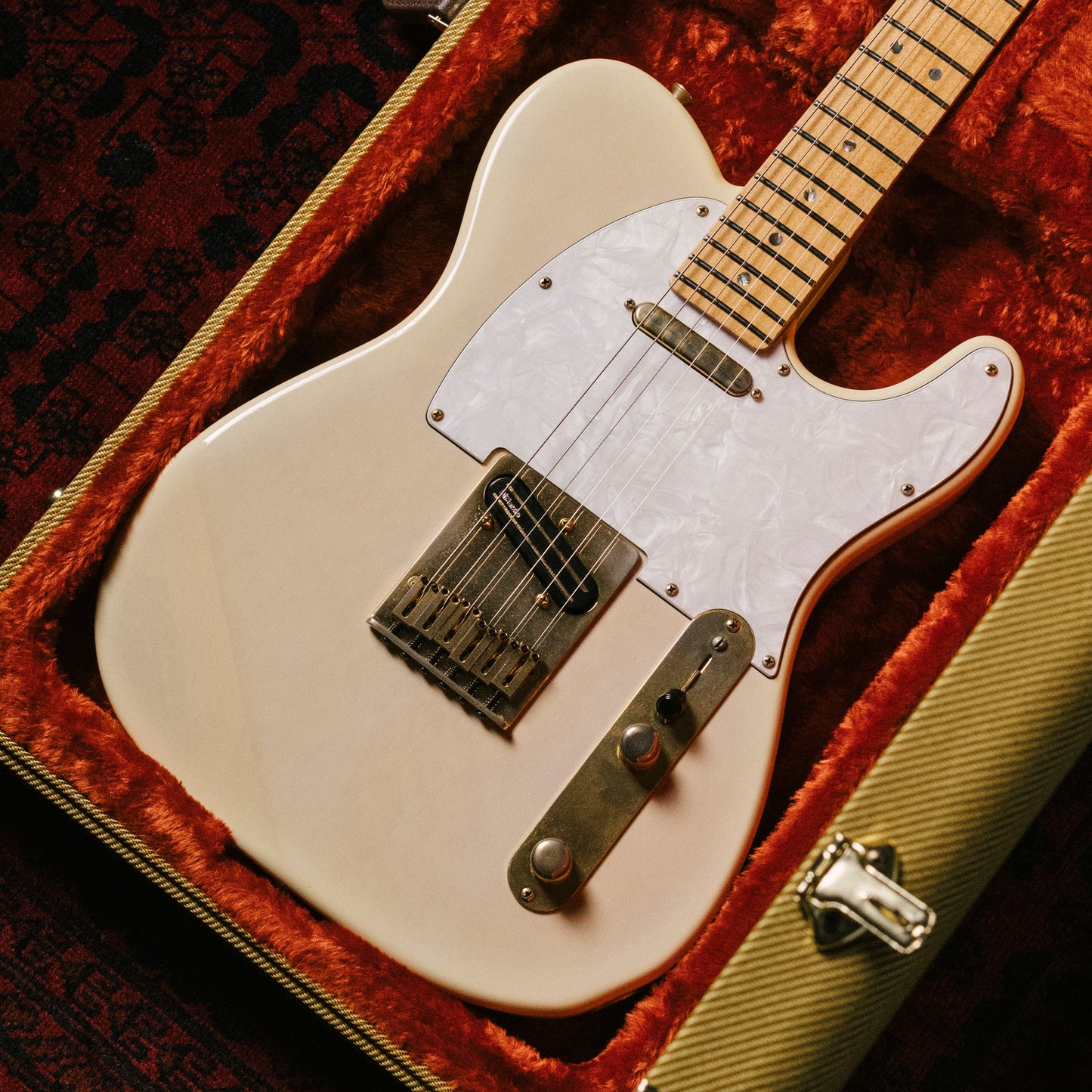 1996 Fender TLR-135RK Richie Kotzen Signature Telecaster, Non-Catalog, See-Through White Sunburst (SWS), DiMarzio