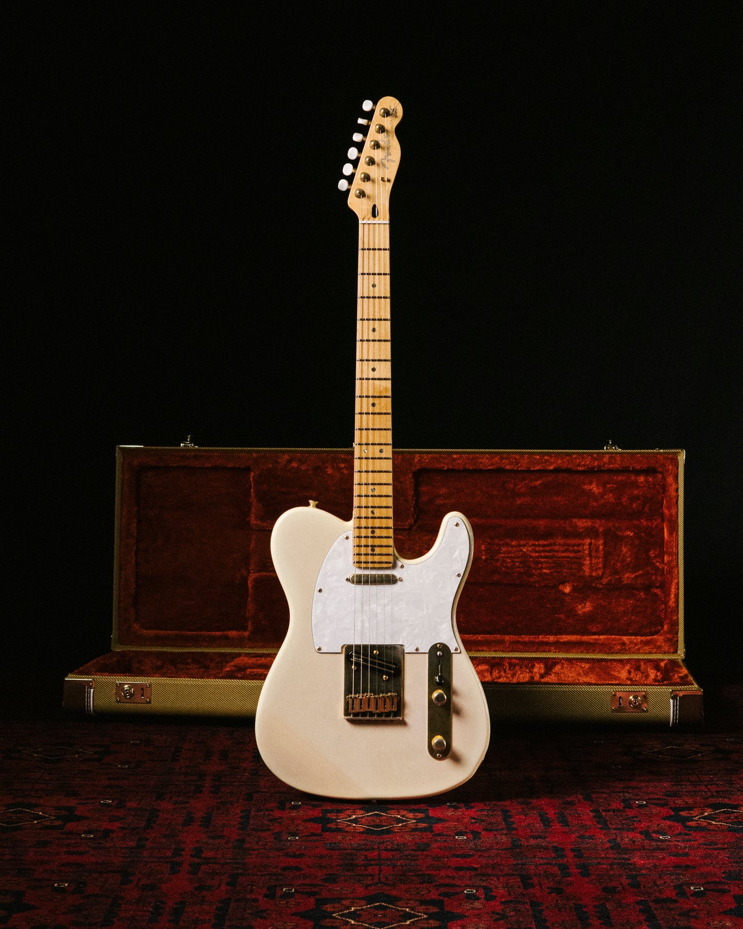 1996 Fender TLR-135RK Richie Kotzen Signature Telecaster, Non-Catalog, See-Through White Sunburst (SWS), DiMarzio