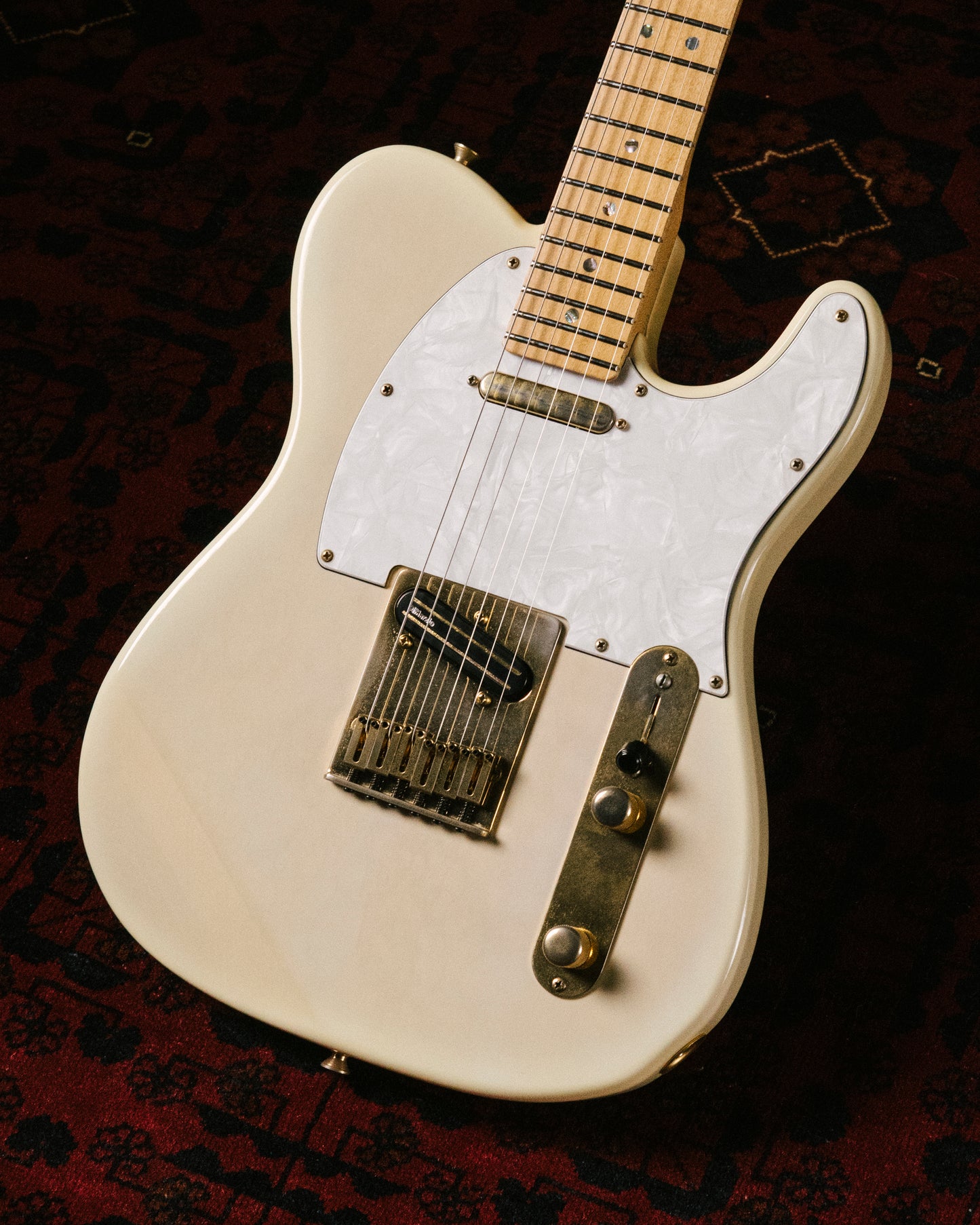 1996 Fender TLR-135RK Richie Kotzen Signature Telecaster, Non-Catalog, See-Through White Sunburst (SWS), DiMarzio