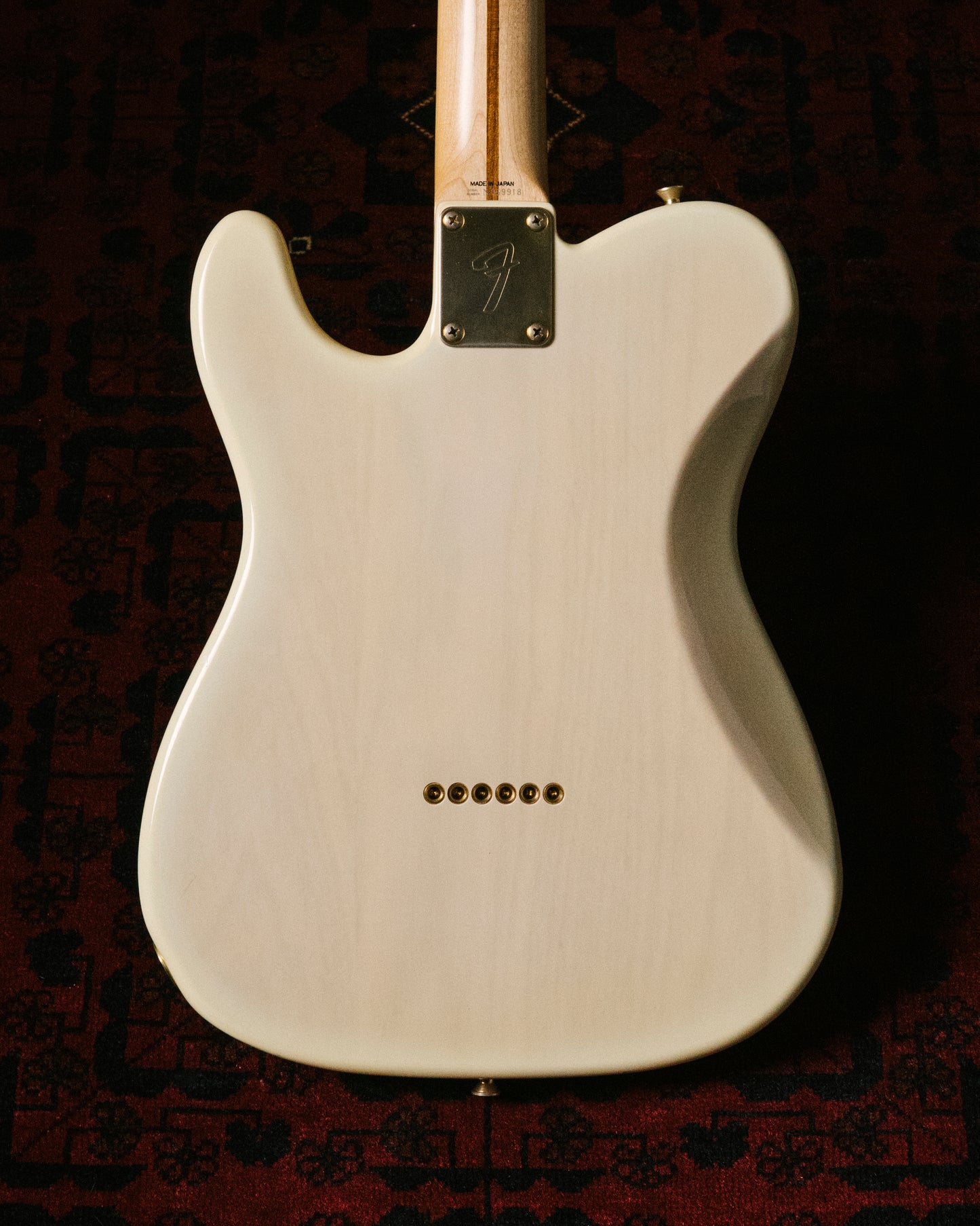 1996 Fender TLR-135RK Richie Kotzen Signature Telecaster, Non-Catalog, See-Through White Sunburst (SWS), DiMarzio