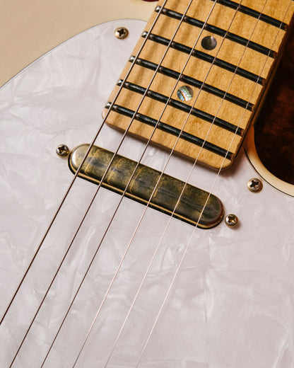 1996 Fender TLR-135RK Richie Kotzen Signature Telecaster, Non-Catalog, See-Through White Sunburst (SWS), DiMarzio