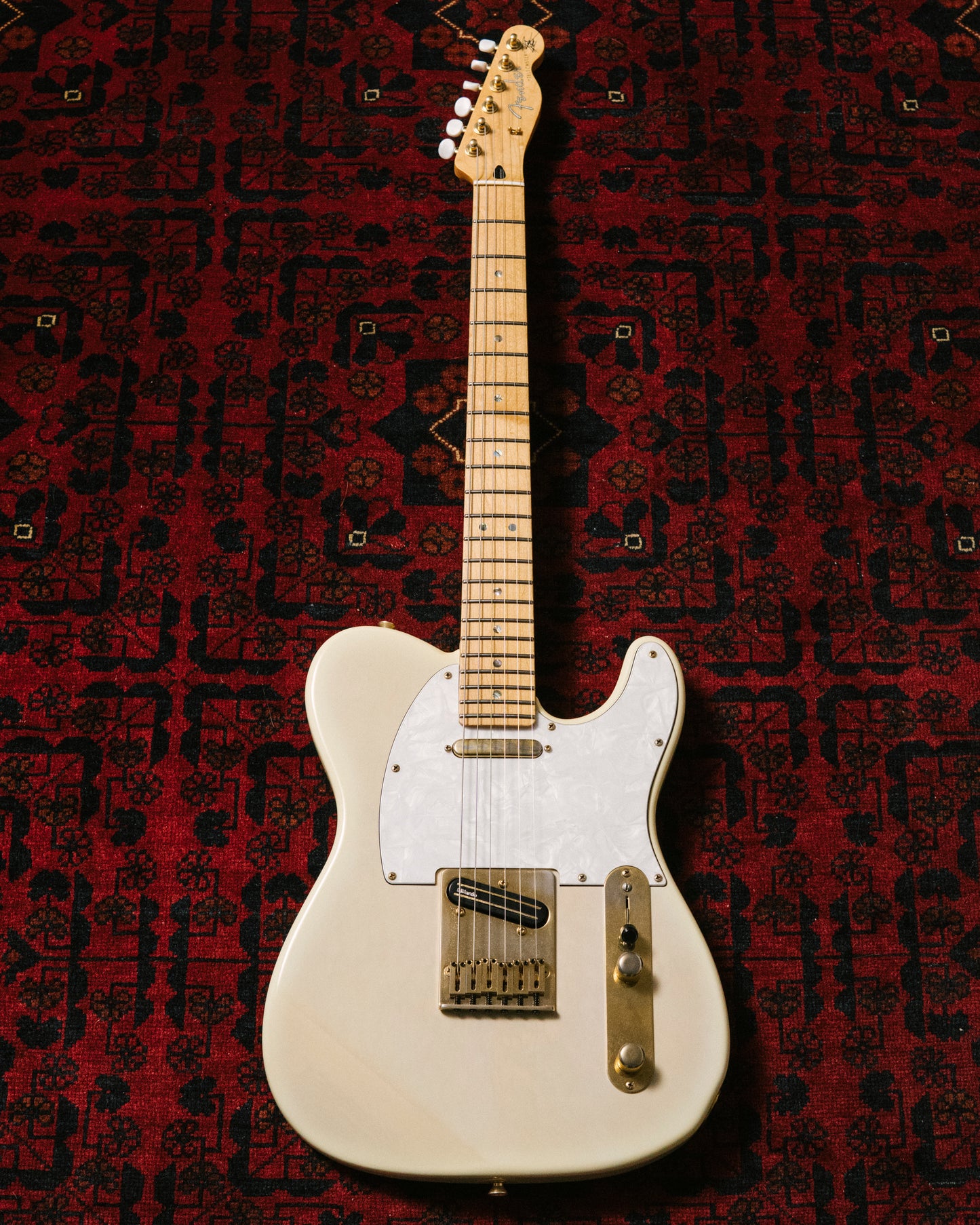 1996 Fender TLR-135RK Richie Kotzen Signature Telecaster, Non-Catalog, See-Through White Sunburst (SWS), DiMarzio