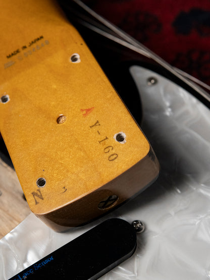 1994 Fender MG69-120, Yamano Order, Blueberry Sunburst, Matching Headstock, Lace Sensor, 6.99lbs