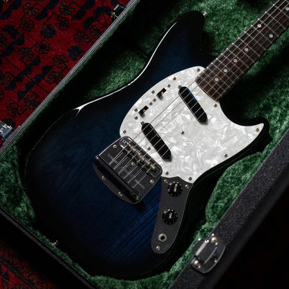 1994 Fender MG69-120, Yamano Order, Blueberry Sunburst, Matching Headstock, Lace Sensor, 6.99lbs