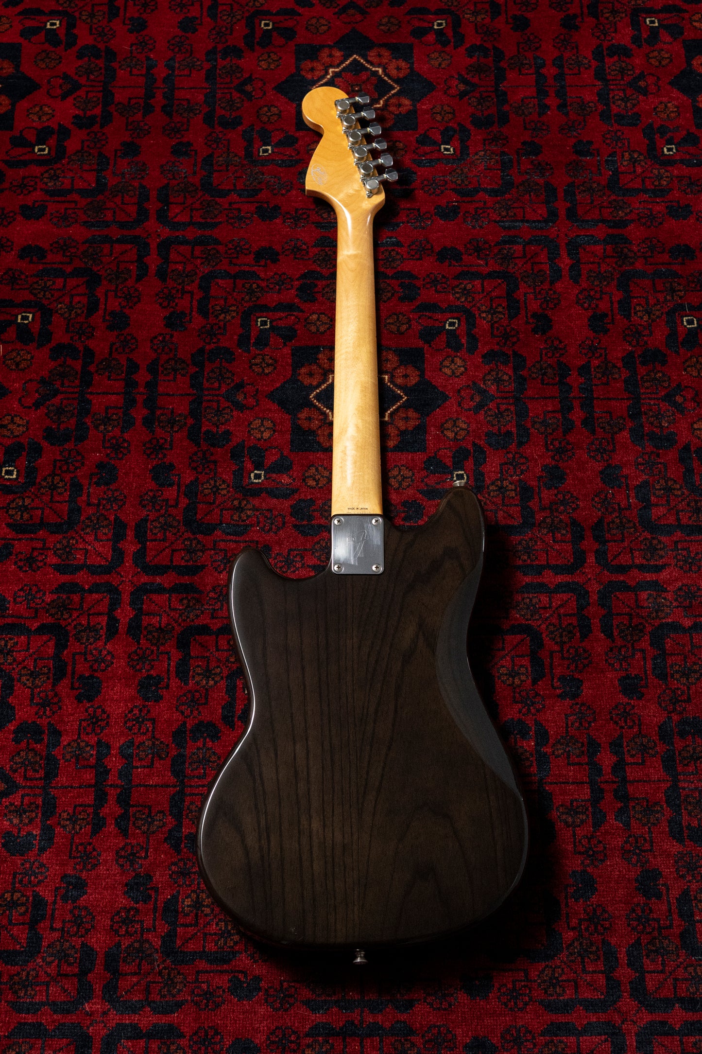 1994 Fender MG69-120 Custom Edition, Yamano Order, See-Through Black, Matching Headstock, Lace Sensor