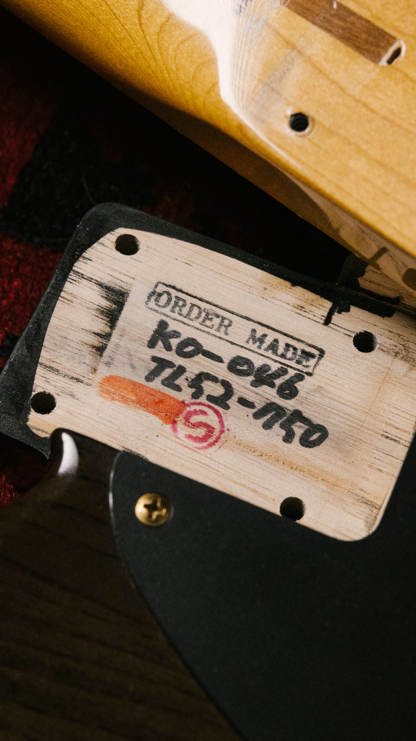 1989 Fender TL52-750 Order Made, '52 Telecaster Vintage Reissue, See-Through Black, Gold Hardware, Ash