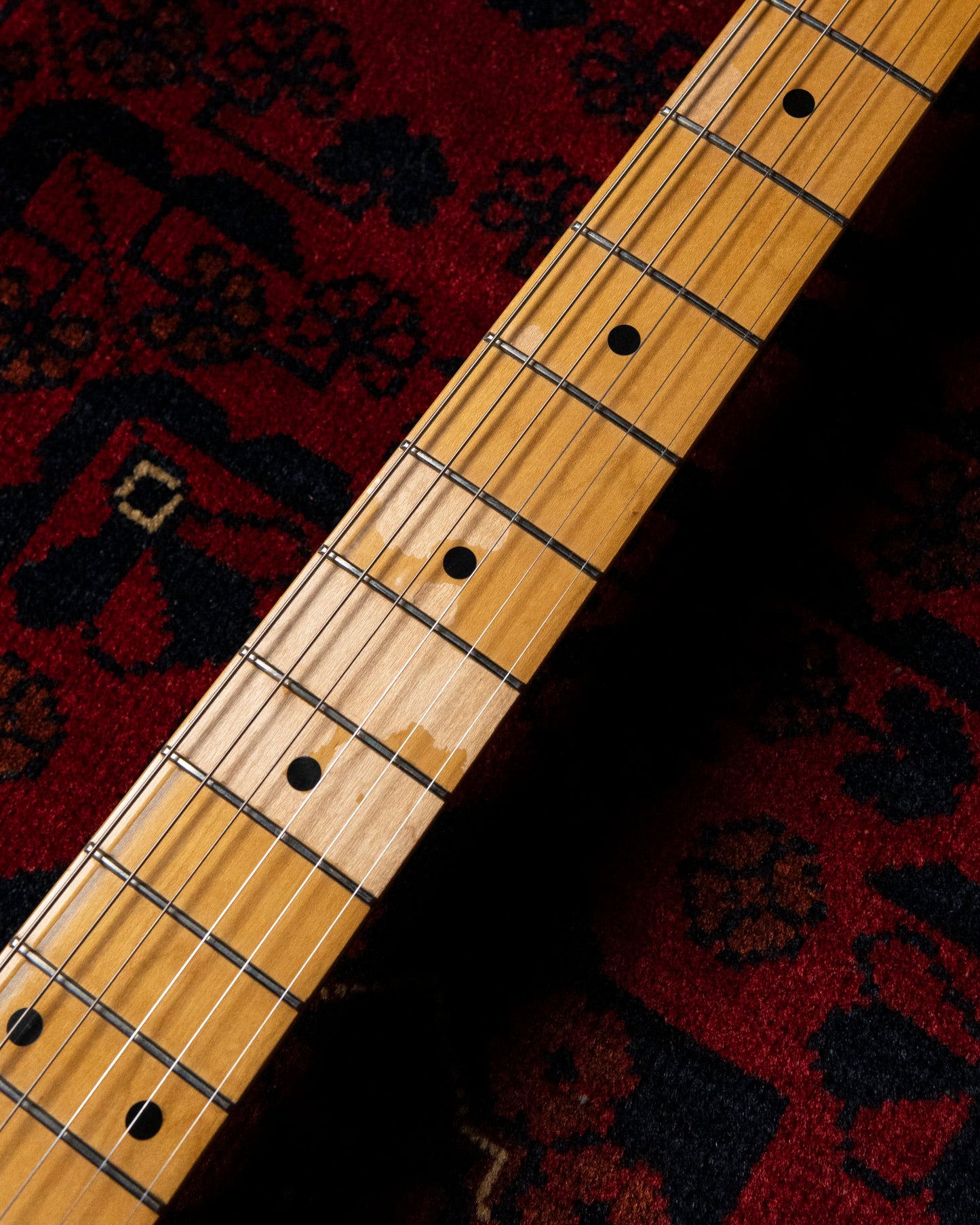 1989 Fender TL52-750 Order Made, '52 Telecaster Vintage Reissue, See-Through Black, Gold Hardware, Ash