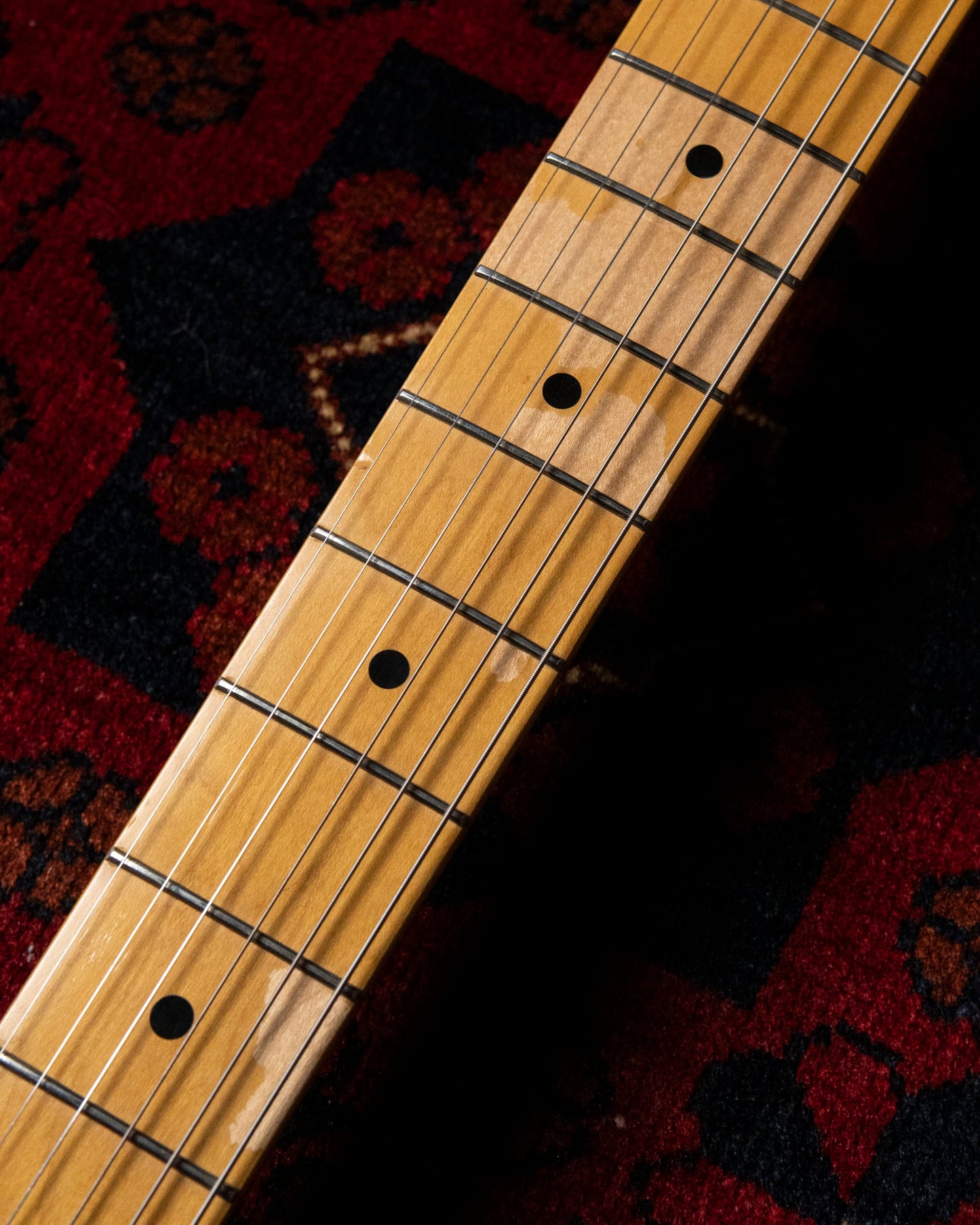 1989 Fender TL52-750 Order Made, '52 Telecaster Vintage Reissue, See-Through Black, Gold Hardware, Ash