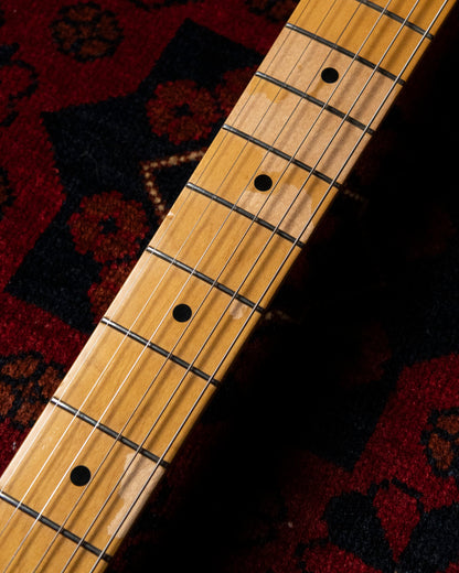 1989 Fender TL52-750 Order Made, '52 Telecaster Vintage Reissue, See-Through Black, Gold Hardware, Ash