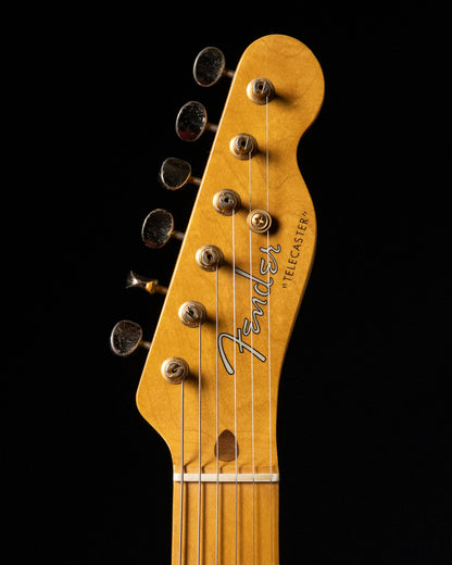 1989 Fender TL52-750 Order Made, '52 Telecaster Vintage Reissue, See-Through Black, Gold Hardware, Ash