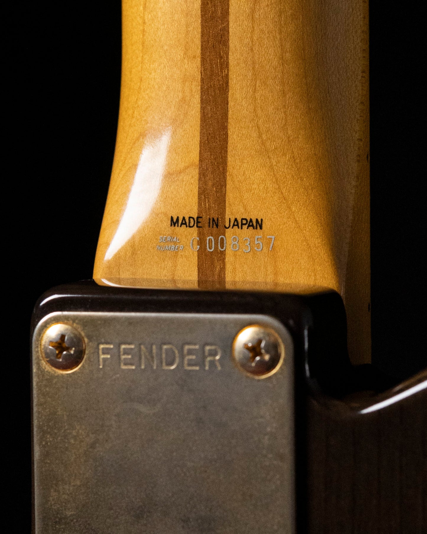 1989 Fender TL52-750 Order Made, '52 Telecaster Vintage Reissue, See-Through Black, Gold Hardware, Ash