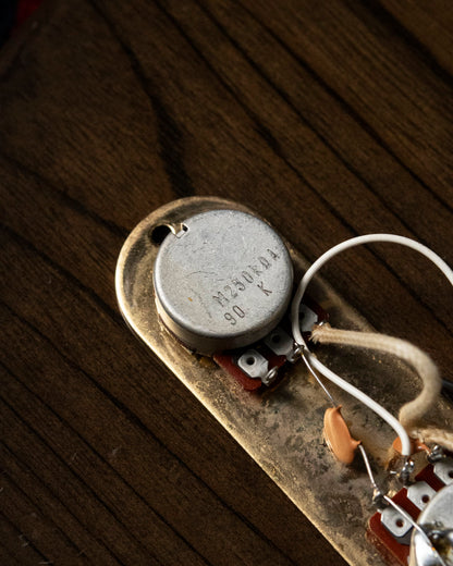 1989 Fender TL52-750 Order Made, '52 Telecaster Vintage Reissue, See-Through Black, Gold Hardware, Ash