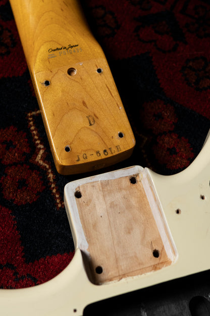 1999 Fender Jaguar JG66-LH, Jazzmaster Pickguard, Seymour Duncan JB & SH2N, Order, Non-Catalog, Left Handed