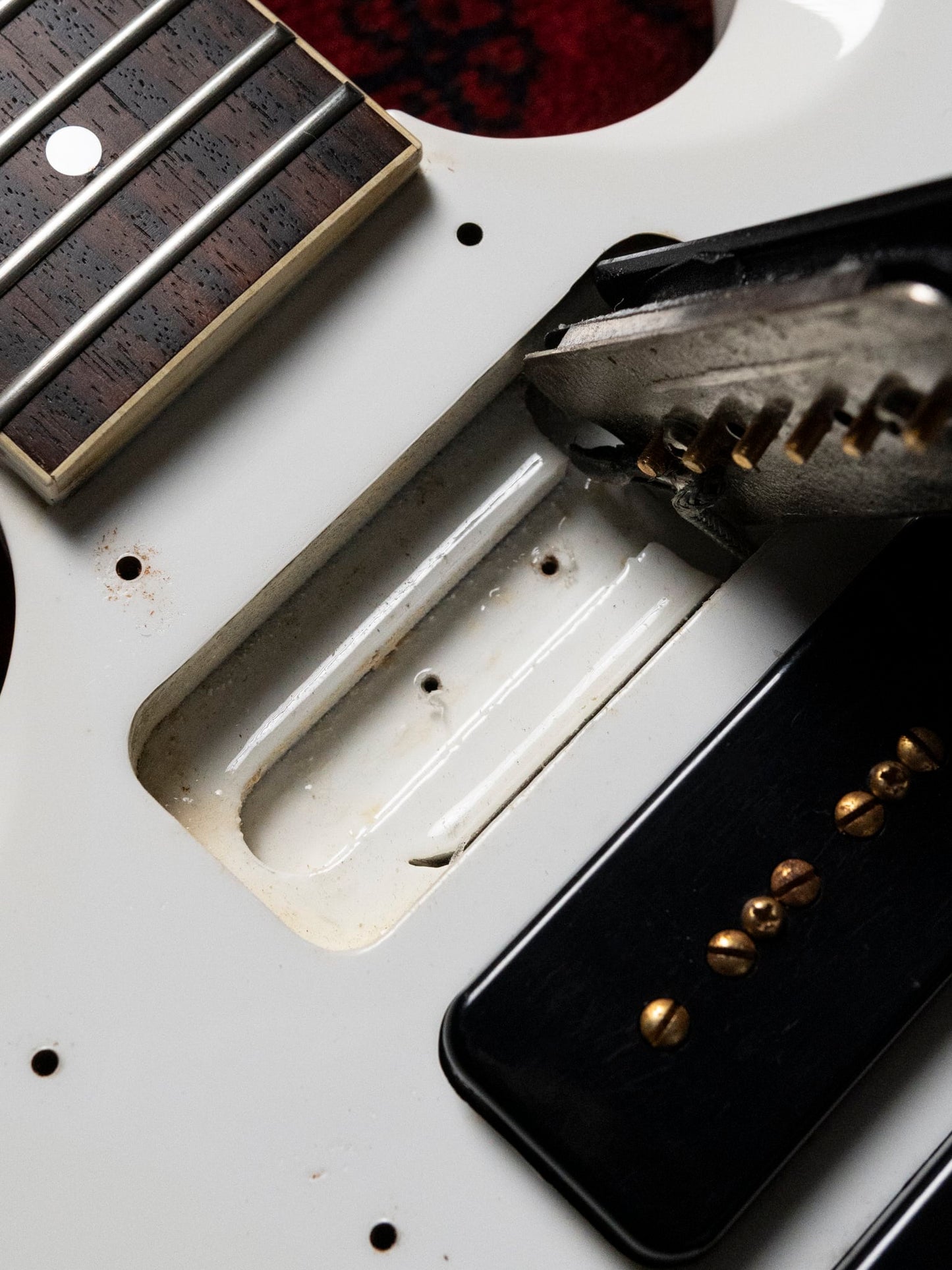 1991 Greco SS-85S SG Special/Custom, P90, 6.66lbs, Gold Hardware, The Street Sliders, Ranmaru, Gibson Case