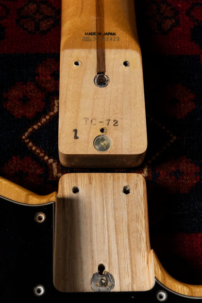 1995–1996 Fender TC72 '72 Telecaster Custom, Natural, 2-Piece Ash Body, FujiGen