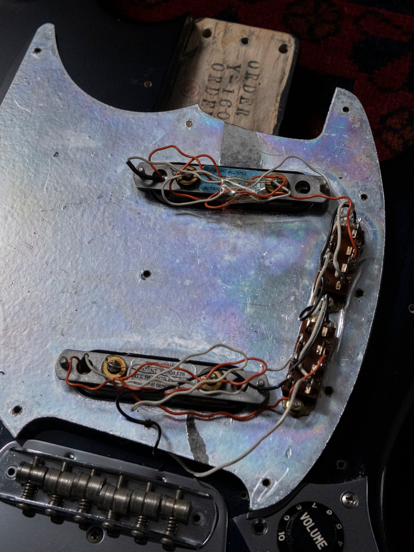 1994 Fender MG69-120, Yamano Order, Blueberry Sunburst, Matching Headstock, Lace Sensor, 6.99lbs