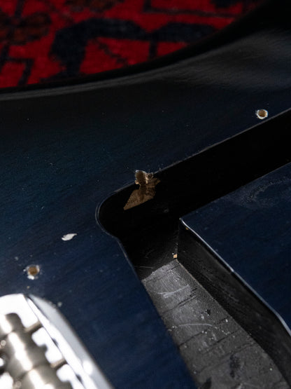 1994 Fender MG69-120, Yamano Order, Blueberry Sunburst, Matching Headstock, Lace Sensor, 6.99lbs