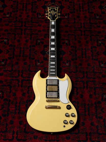 2004 Edwards E-SG3-95LTC SG Custom, Ebony, Lacquer, ESP, Gibson USA Hard Case