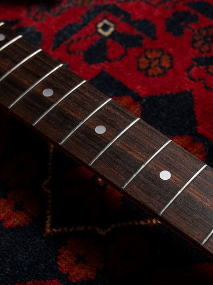 1993 Fender MG69, Order, Non-Catalog, Lake Placid Blue