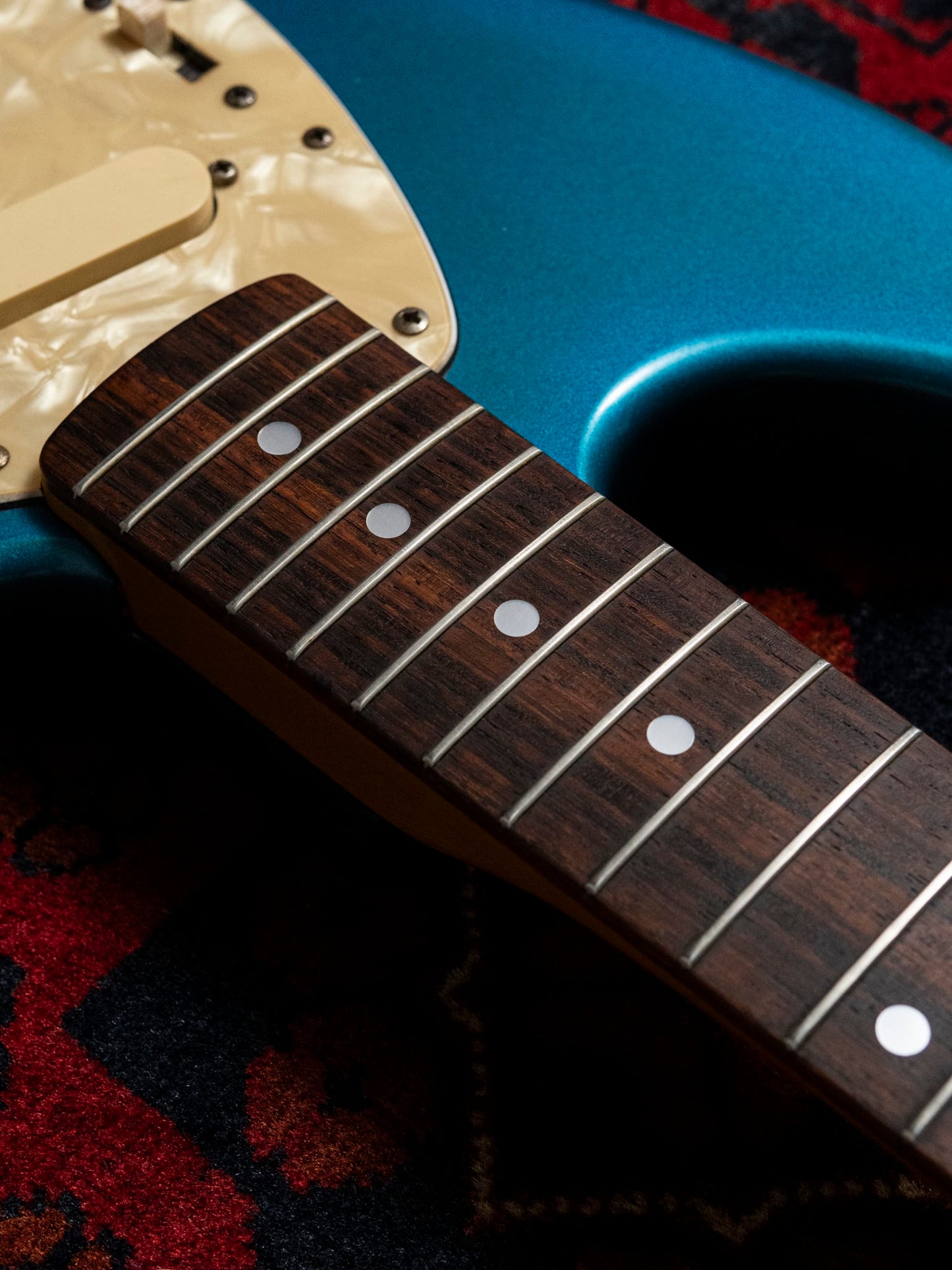 1993 Fender MG69, Order, Non-Catalog, Lake Placid Blue