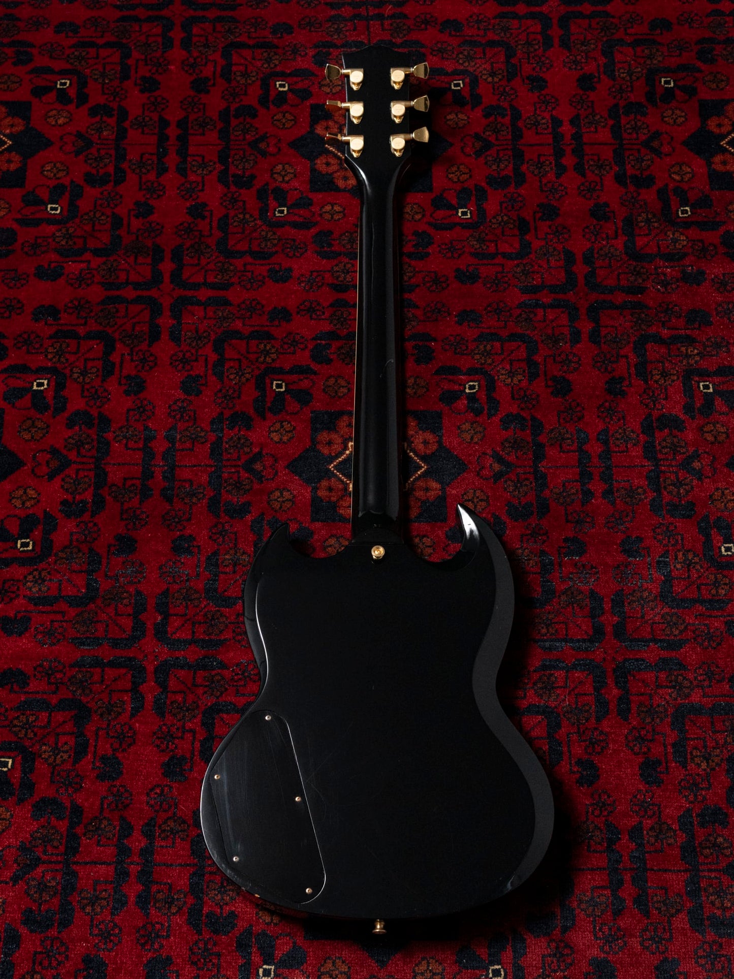 1989–1992 Burny RSG-70 '63 SG Custom, Revival, RSG-75, Gold Hardware, Black