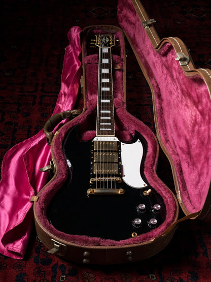 1989–1992 Burny RSG-70 '63 SG Custom, Revival, RSG-75, Gold Hardware, Black