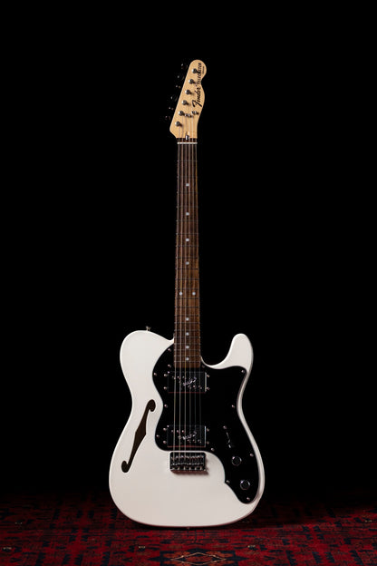 2017 Fender Japan Exclusive Series FSR Classic 70's Telecaster Thinline, Arctic White, 6.6lbs, Ash