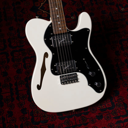 2017 Fender Japan Exclusive Series FSR Classic 70's Telecaster Thinline, Arctic White, 6.6lbs, Ash