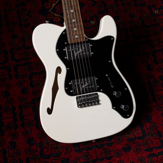 2017 Fender Japan Exclusive Series FSR Classic 70's Telecaster Thinline, Arctic White, 6.6lbs, Ash