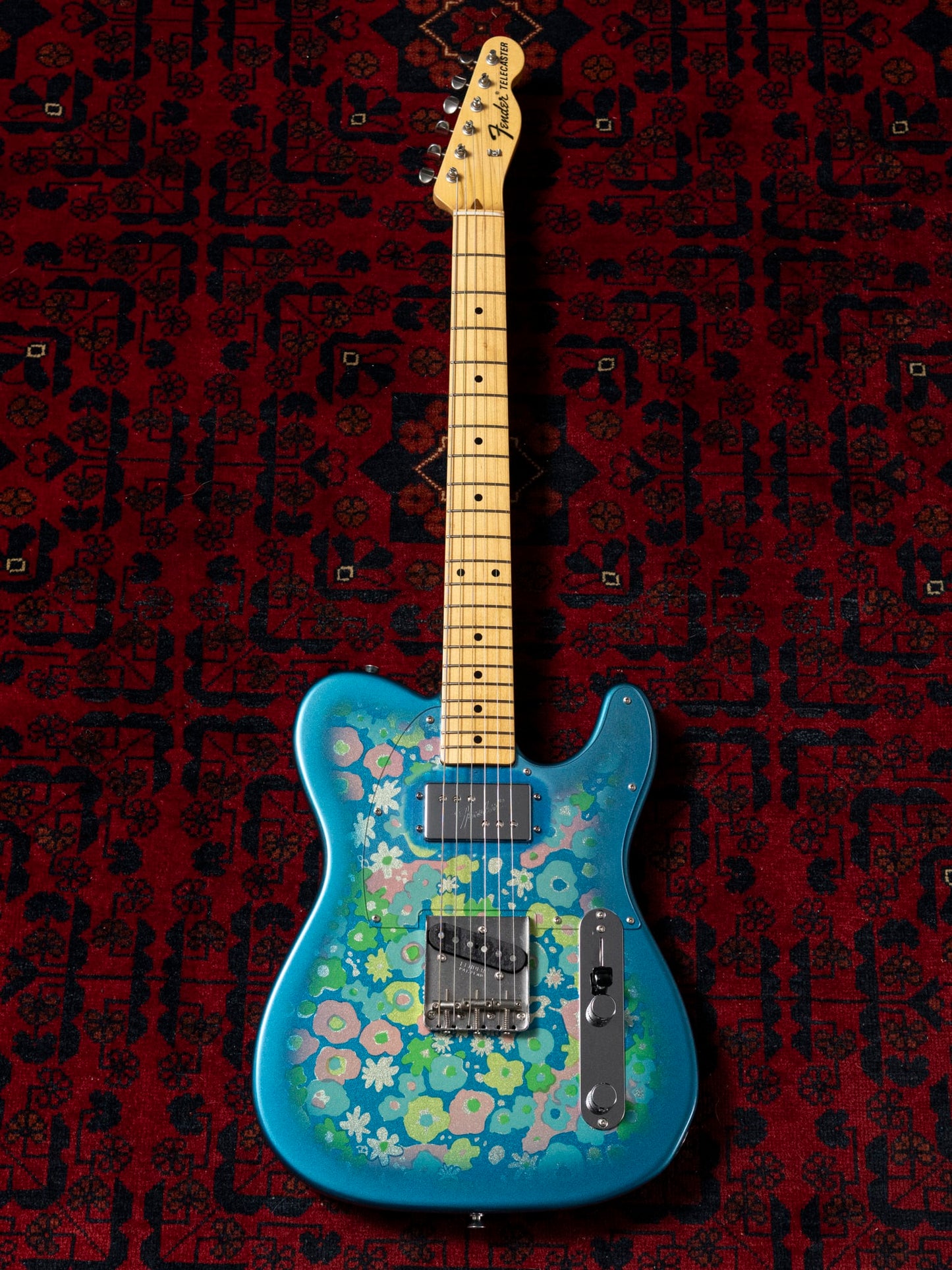2011 Fender Telecaster TL69 BFL, Blue Flower, Wide Range Humbucker