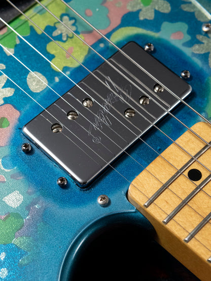 2011 Fender Telecaster TL69 BFL, Blue Flower, Wide Range Humbucker