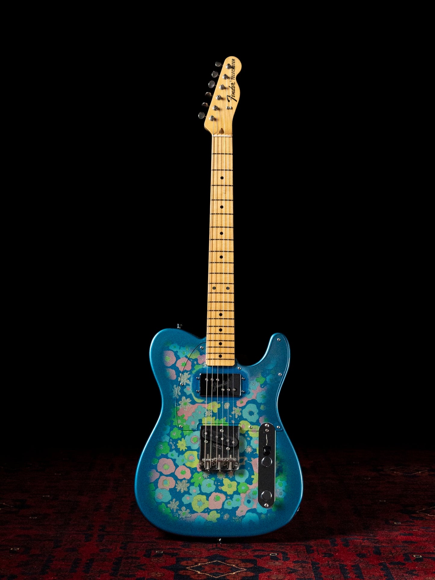 2011 Fender Telecaster TL69 BFL, Blue Flower, Wide Range Humbucker