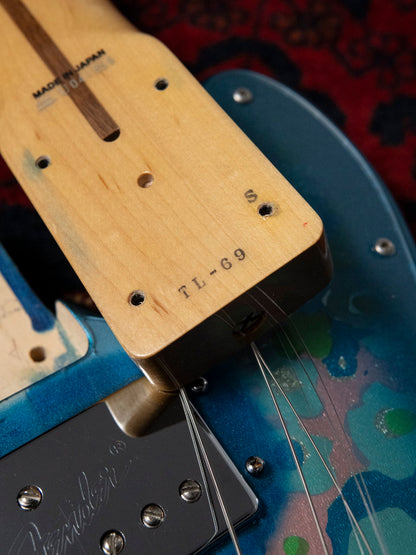 2011 Fender Telecaster TL69 BFL, Blue Flower, Wide Range Humbucker