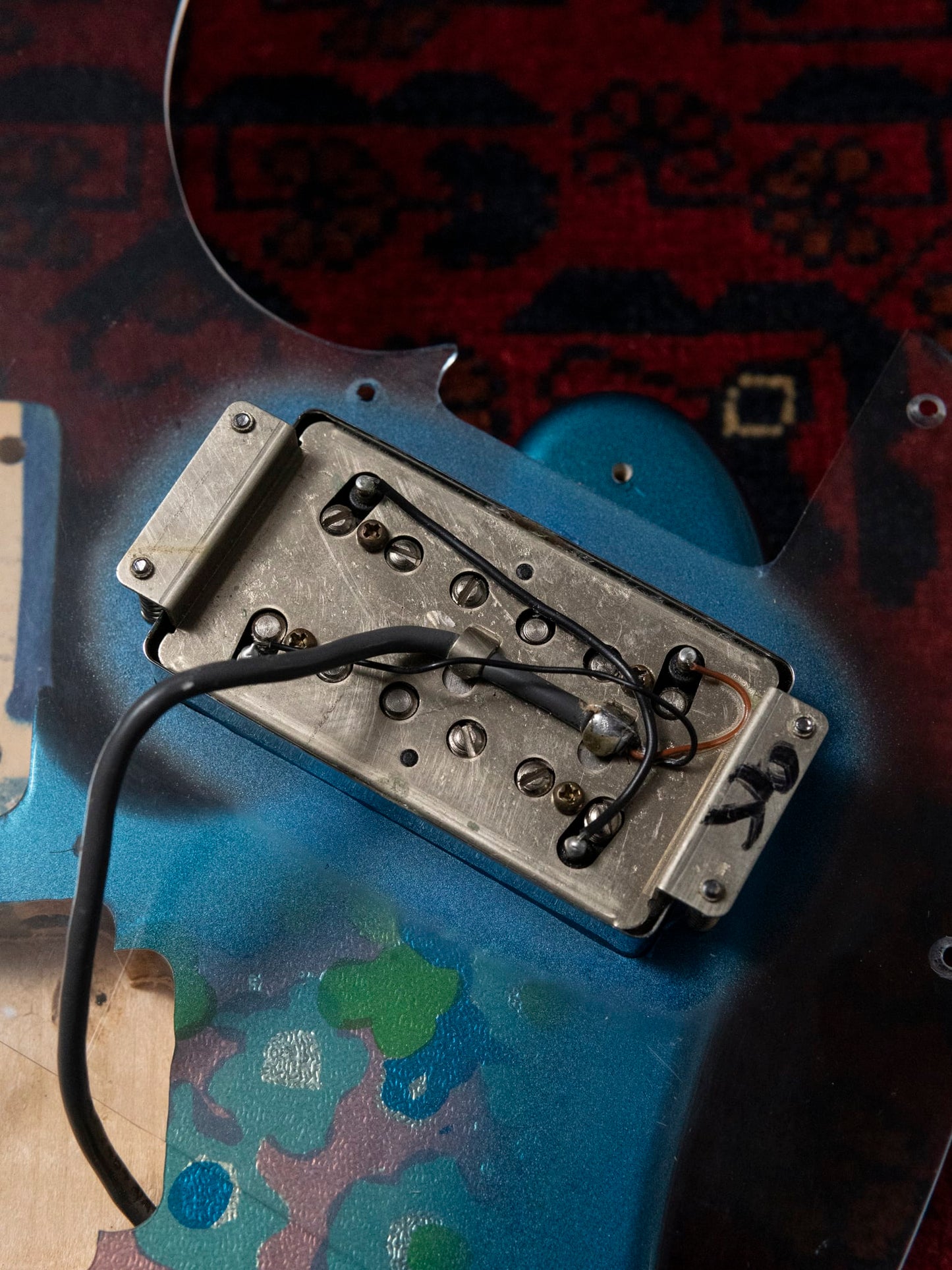 2011 Fender Telecaster TL69 BFL, Blue Flower, Wide Range Humbucker