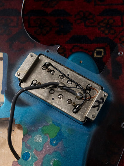 2011 Fender Telecaster TL69 BFL, Blue Flower, Wide Range Humbucker