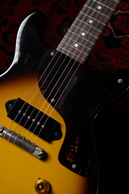 1994 Orville Les Paul Junior Double Cut, 6.7lbs, Tobacco Sunburst, P90, LPJ-D65