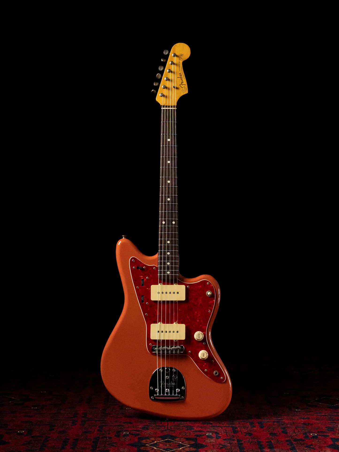 1994 Fender Jazzmaster JM66, Yamano Order, Non-Catalog, Fiesta Red