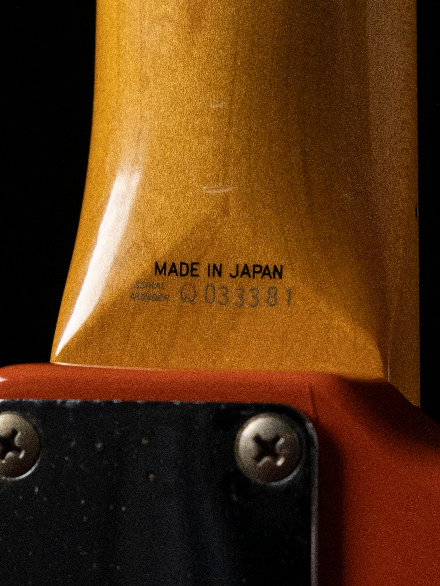 1994 Fender Jazzmaster JM66, Yamano Order, Non-Catalog, Fiesta Red
