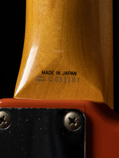 1994 Fender Jazzmaster JM66, Yamano Order, Non-Catalog, Fiesta Red