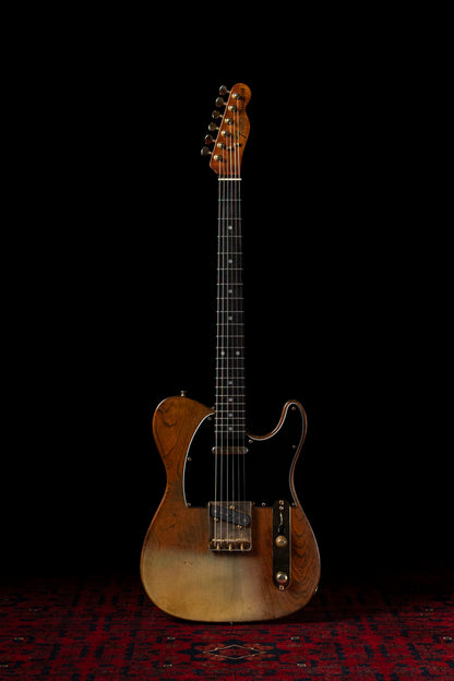 1991 Fender "Order" TL72 Telecaster, Matte Brown (MBR) Lacquer, Gold Hardware