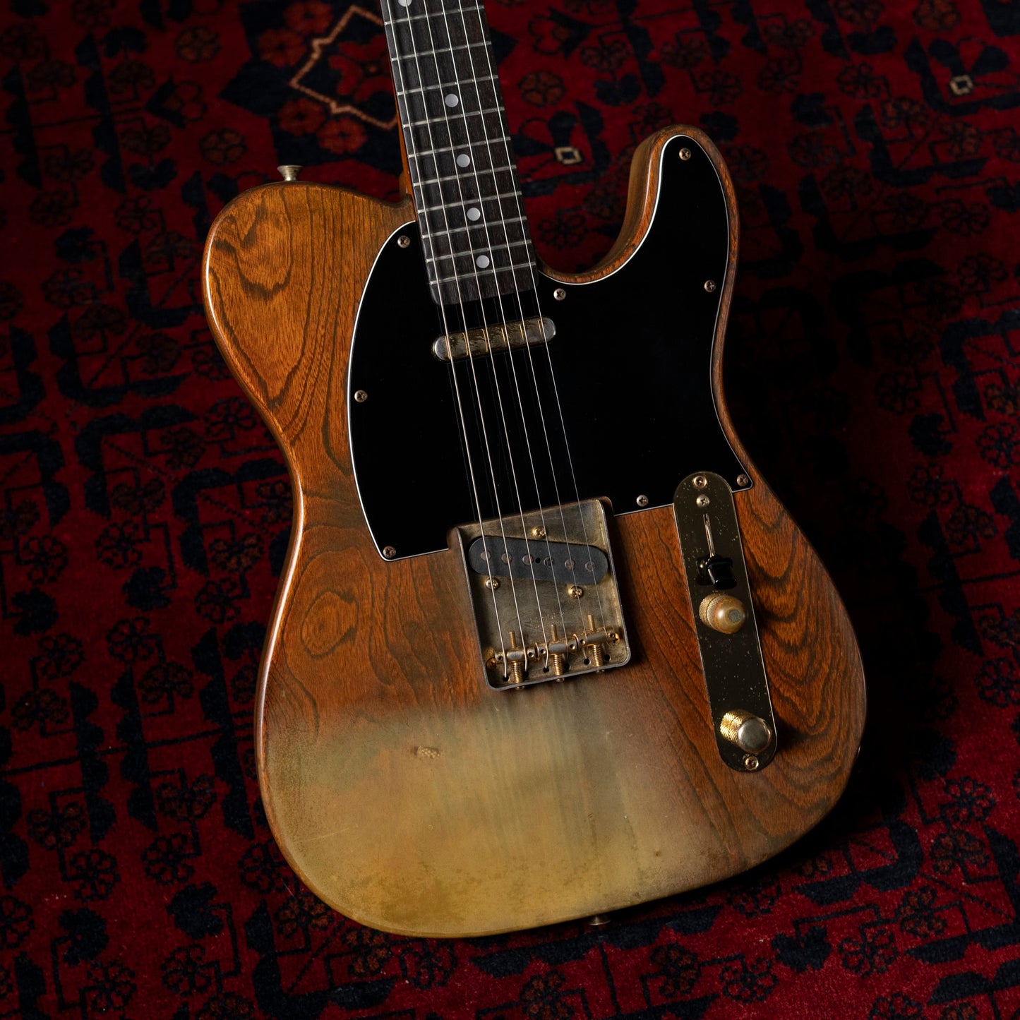 1991 Fender "Order" TL72 Telecaster, Matte Brown (MBR) Lacquer, Gold Hardware